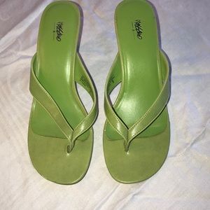 Strappy high heel sandal